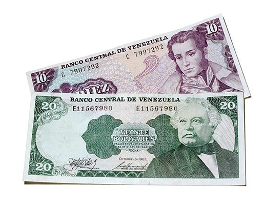 Venezuelan bolivares